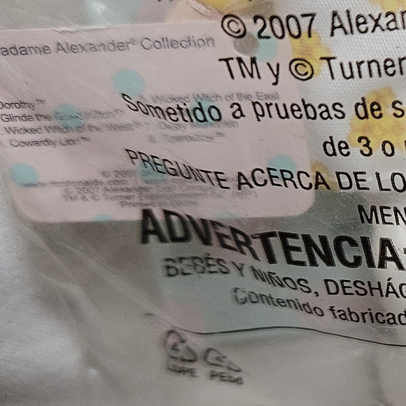 2007 Madame Alexander Wizard of Oz Doll McDonalds - Picture 8 of 9